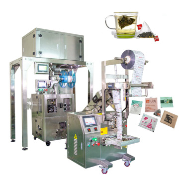 Pyramid Tea Bag Packing Machine WIth Outer Bag