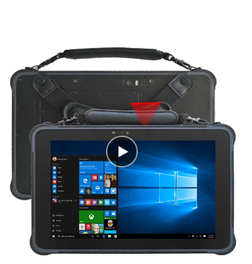 Rugged tablet 10.1 inch windows industrial tablet pc