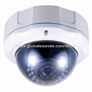 CCD Dome Camera, 700TVL, 30PCS iR lED, Sony Powerful EFFIO CCD and DSP