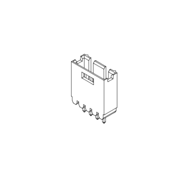 2.54mm ملعب 180 ° رقاقة AW2547VF-XP-G