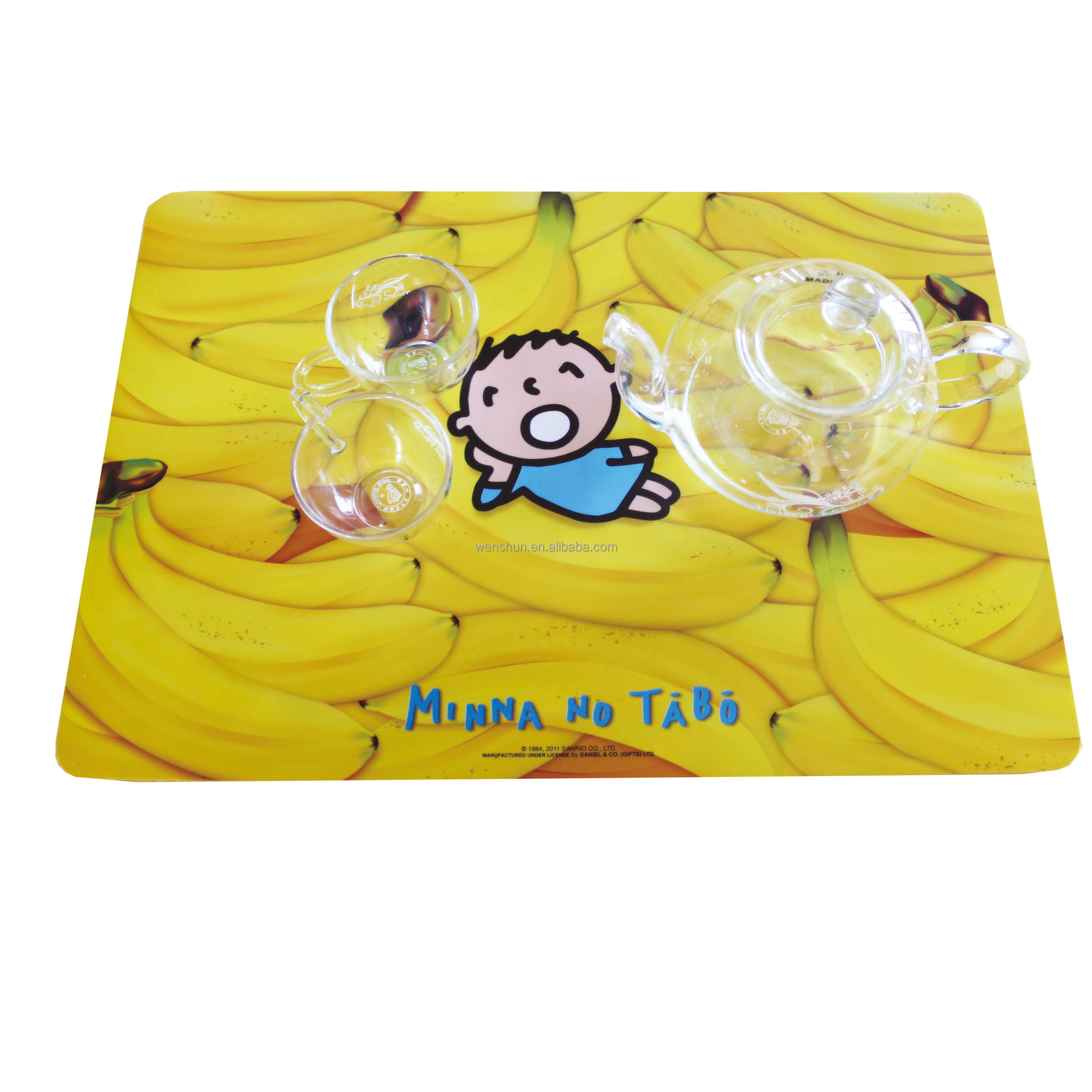 2024 New Design High Quality Non-slip Heat Resistant Food Grade Plastic Placemat for Dining Table