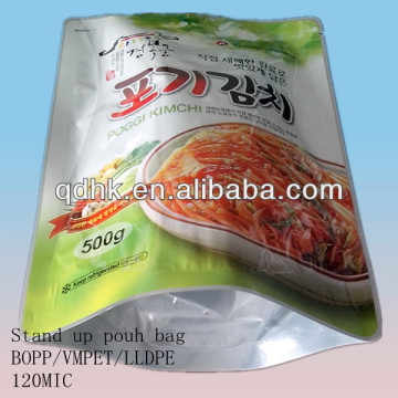 Hot sale stand up packaging pickles bag