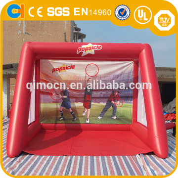 Fashionable inflatable shooting game inflatable sport game shooting training game