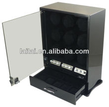 Black piano paint 9 rotor hold 9 watches watch winder 90919B