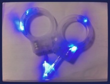 2014 new led toy plastic led handcuffs