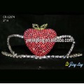 Custom Rhinestone Strawberry Tiaras