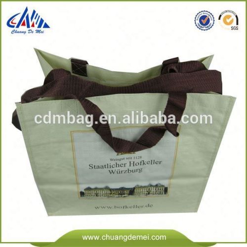full color printed laminated pp woven cement bag