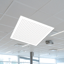600*600mm perforated gypsum ceiling tile