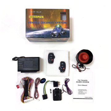 OCTOPUS Vehicle Car Alarms Anti-Theft Security System Kit