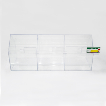 Clear acrylic candy display storage boxes