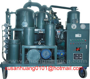 Insulating oil regeneration plant for Transformer oil