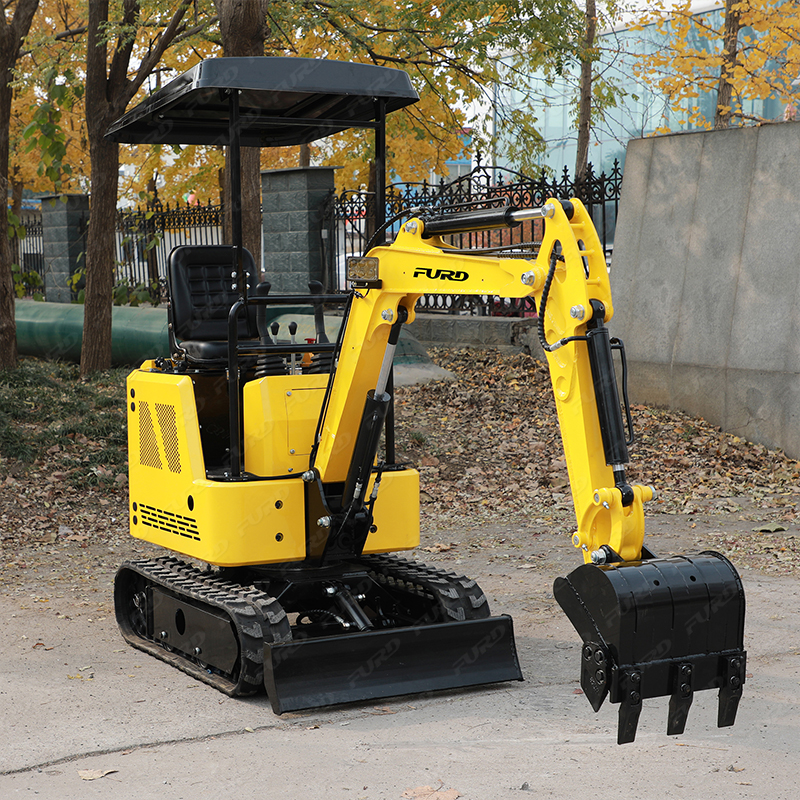 Long lifetime Mini Excavator 800kg mini crawler excavator