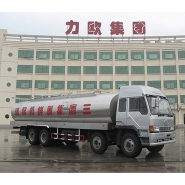 Cow milk tank truck