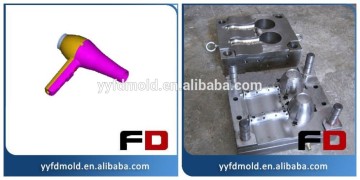 Plastic hair drier shell mould plastic injection hair drier mould
