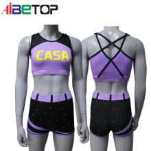 Cheer Sports Bra And Shorts Practice Wear