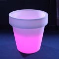 Seau à glace extérieur Mini Led Flower Pot