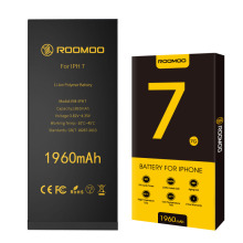 2021 mobile phone battery 1960mAh ROOMOO battery li-ion polymer battery for iphone 7G