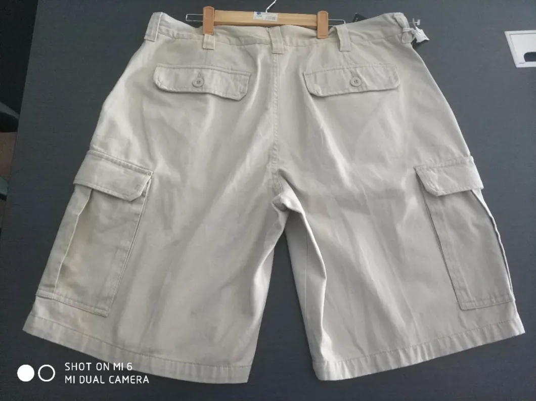 Men Boys Cotton Cargo Chino Shorts Fishing Shorts