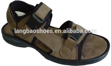 Summer top sale genuine leather men sandal