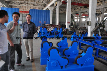 Heavy Duty 250tons Pipe Welding Rotator , Self Aligning Rotator