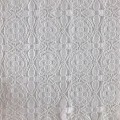 Nylon Cotton Lace Fabric Floded Garn