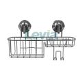 double suction holder metal rack storage