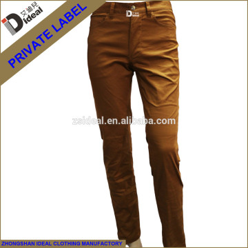 Spandex cotton men casual trousers