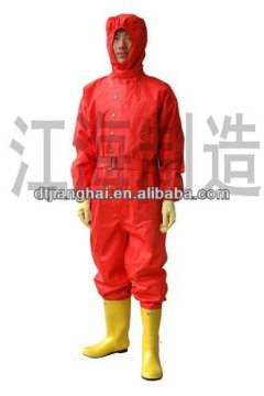 Simplified Chemical Protective Clothing For Firemen