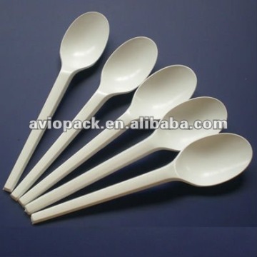 Biodegradable Cornstarch Spoon