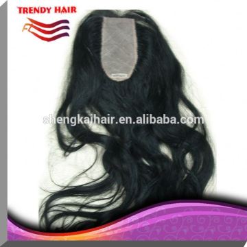 New Product Body Wave Middle Part Top Closure