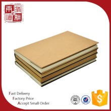 Brown kraft paper blank notebook