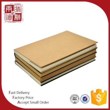 Brown kraft paper blank notebook