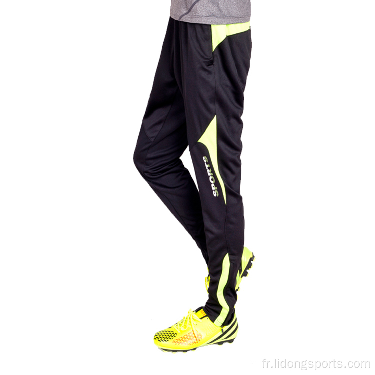 Vente chaude pantalon de jogger longs de longs hommes respirants