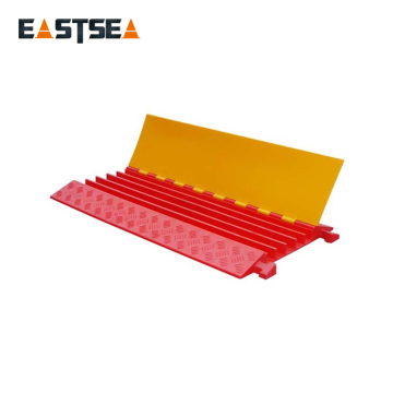 Floor Cable Cover Outdoor PU Plastic 5 Channels Cable Cover Floor