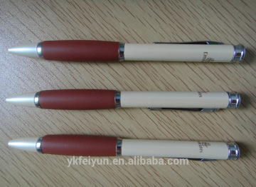 PU Leather grip pen metal pen