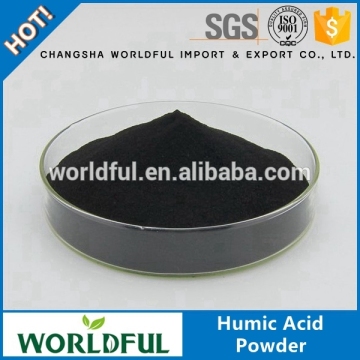 Foliar fertilizer humic acid powder for plant growth promoting