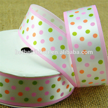 cheap satin ribbon with printing