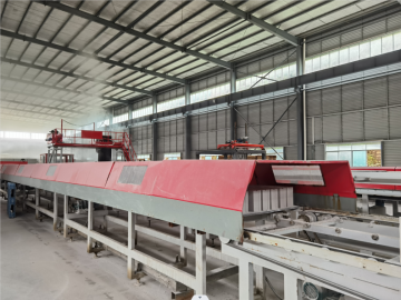 Gypsum and gypsum hollow block making machinery