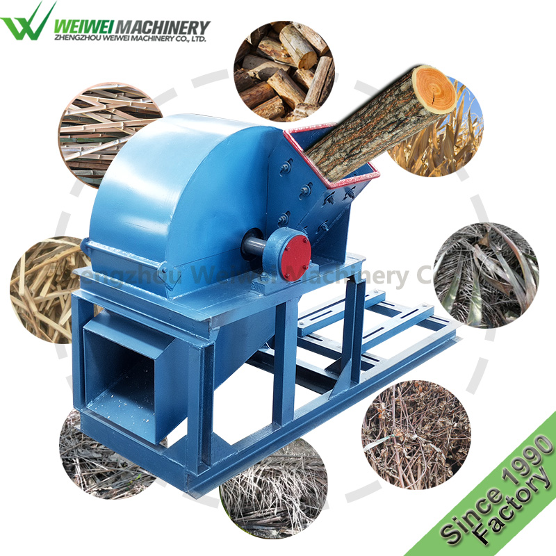 Weiwei capacity 3t wood chipper recycled wood crushing machine