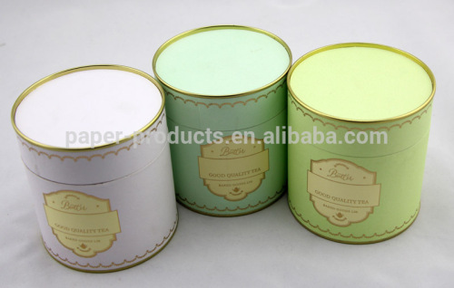 round tea tin box/ tea tin box