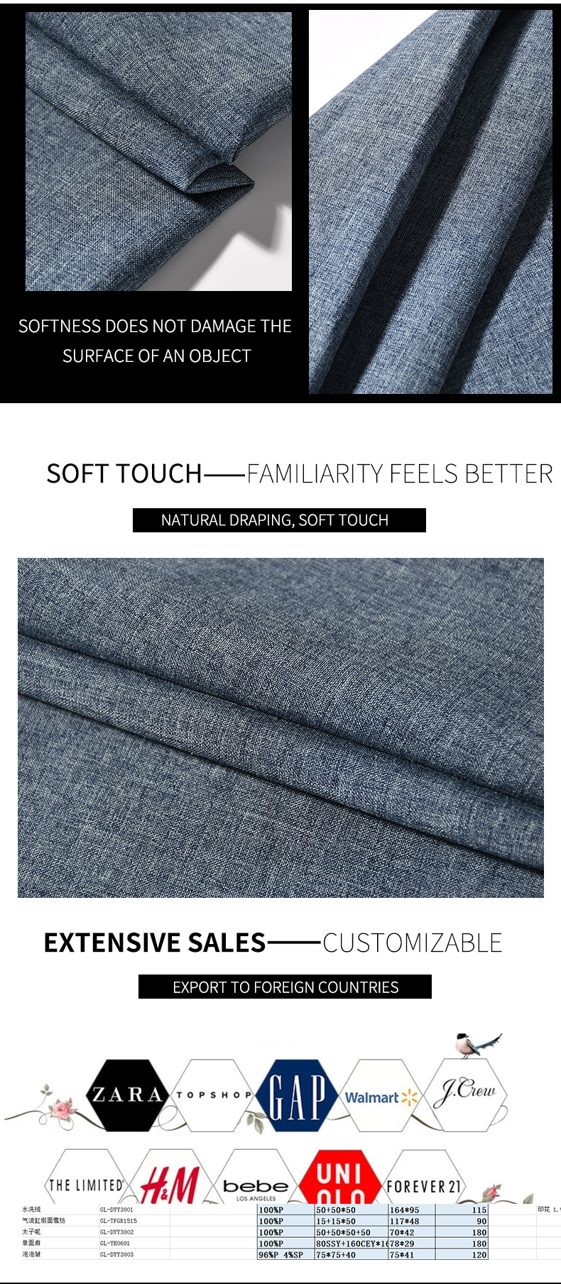 100% Polyester Cation plain Weave Lining Fabric For Suit