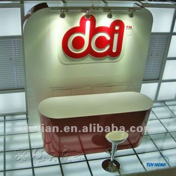 Reception desk,reception table,cheap reception desk,glass reception desk