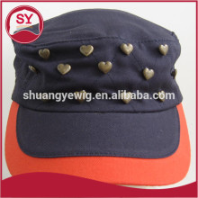 military style custom skull cap/military cap/promotional flat army cap
