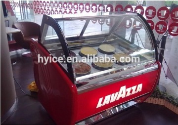 The low temperature ice cream display cabinets