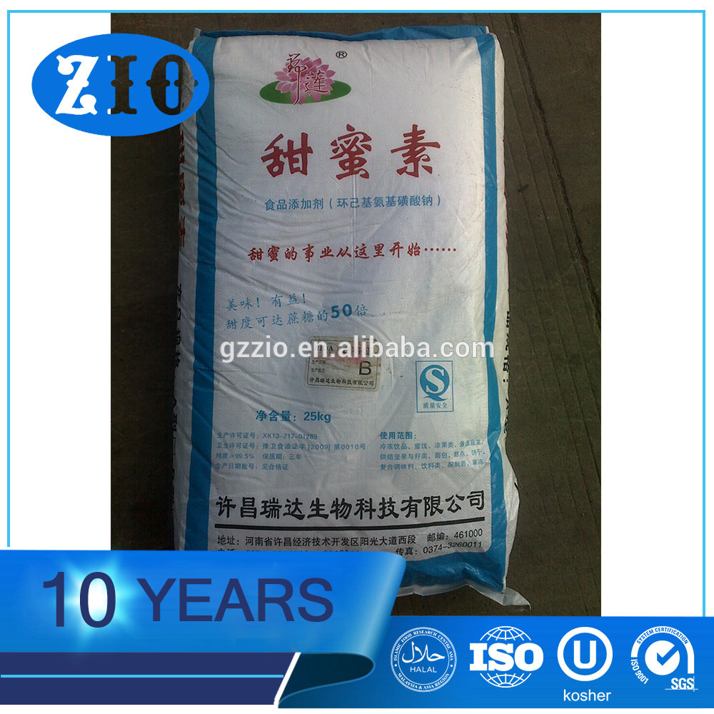 Best Selling Sweetener Sodium Cyclamate for Food and Beverage Industry