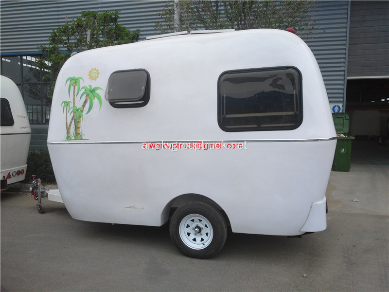 RV travel trailer مقطورة صغيرة للتخييم