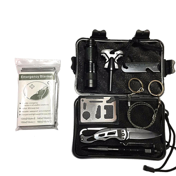 Emergency survival kit 11 in 1 sos wilderness military survival kit