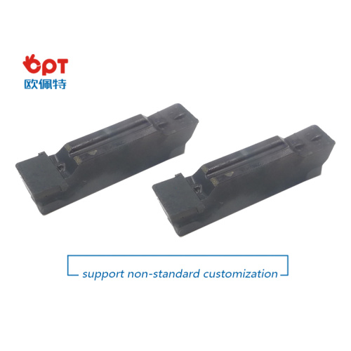 PCD grooving inserts for machining roller