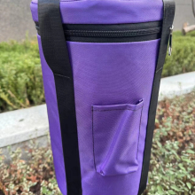 Quartz Crystal Handle Bowl Carry Case for Sound Healing Instruments