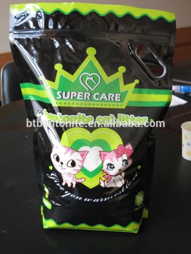 super care bentonite cat sand apple flavor